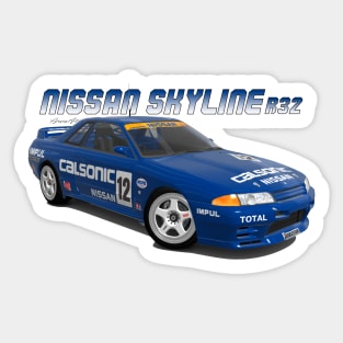 Nissan Skyline GT-R R32 Sticker